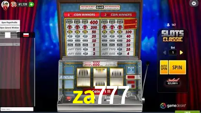 Descubra o Mundo do Cassino Online com za777